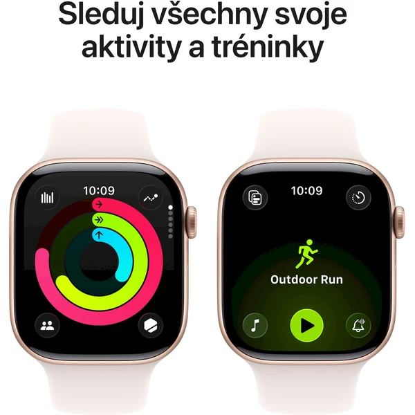 Apple Watch Series 11 Cellular (46mm) Zlatý Titan so svetlo rumeným športovým remienkom M/L - Inteligentné hodinky - Obrázok 3YRH000K01