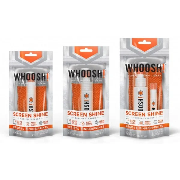 WHOOSH! Screen Shine Duo čistič obrazoviek - 100 + 8 ml - Čistiace roztoky - Obrázok 3ZGD000101