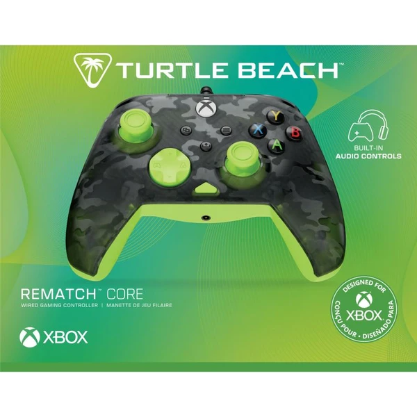 Turtle Beach herný ovládač Rematch Core Ghost Black Camo (XBOX/PC) žltý - Herné ovládače - Obrázok 3ZMH000K01