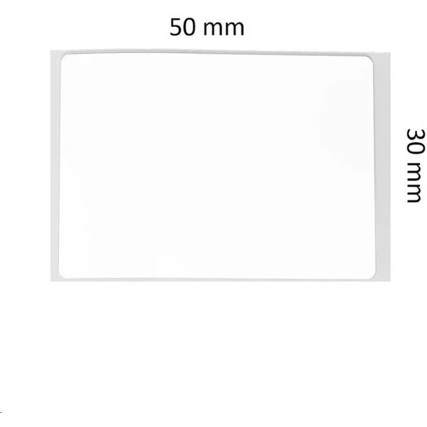 Niimbot štítky R 50x30mm 230ks pre B21, B3S, B1 biele - Pásky pre štítkovače - Obrázok 3ZR0000N01