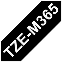 Brother TZe-M365 matná páska biela na čiernom 36 mm - Pásky pre štítkovače