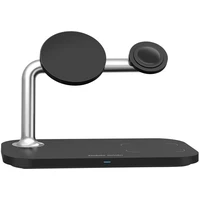 Mobile Origin 3v1 MagSafe bezdrôtová nabíjacia stanica čierna - Nabíjačky