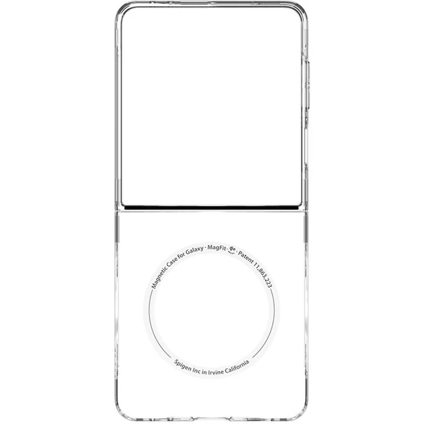 Spigen Air Skin MagSafe kryt Samsung Galaxy Z Flip7 číry/biely - Puzdra - Obrázok 3a51d298a8f0418d9f284bab59d7f436