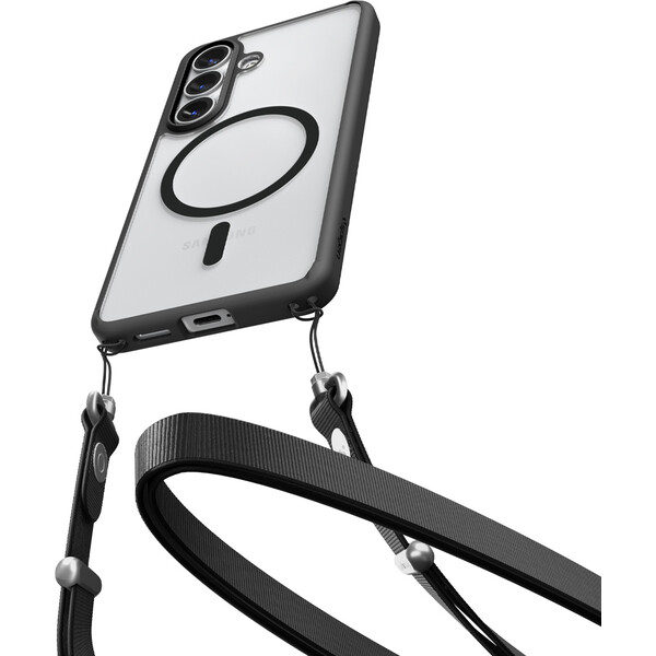 Spigen Ultra Hybrid MagSafe kryt Samsung Galaxy S26+ matne čierny - Puzdra - Obrázok 3a7cb322d25442da8e1208afd7984420