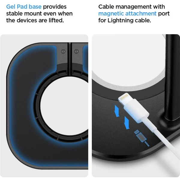 Spigen Nanotac™ AirPods Max Stojan (MagFit) hliníkový stojan čierny - Stojany - Obrázok 3a857eb3b2534018853e263eac705ae1