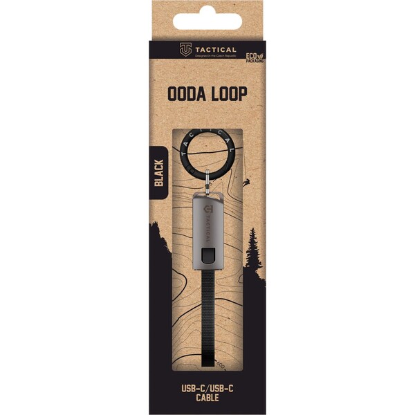 Taktický OODA Loop kábel USB-C/USB-C čierny - Káble a redukcie - Obrázok 3a862fc3f2aa49b78a96ff19582bf732
