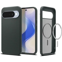 Spigen Liquid Air MagSafe kryt Google Pixel 10/10 Pro zelený - Puzdra