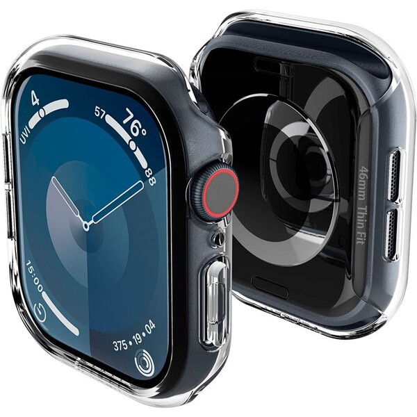 Spigen Thin Fit puzdro Apple Watch 10/11 (46mm) číre