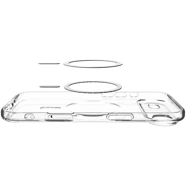 Spigen Ultra Hybrid MagSafe kryt iPhone Air clear white - Puzdra - Obrázok 3aad3f65fe9e41aeb7003f99cd5a12d3