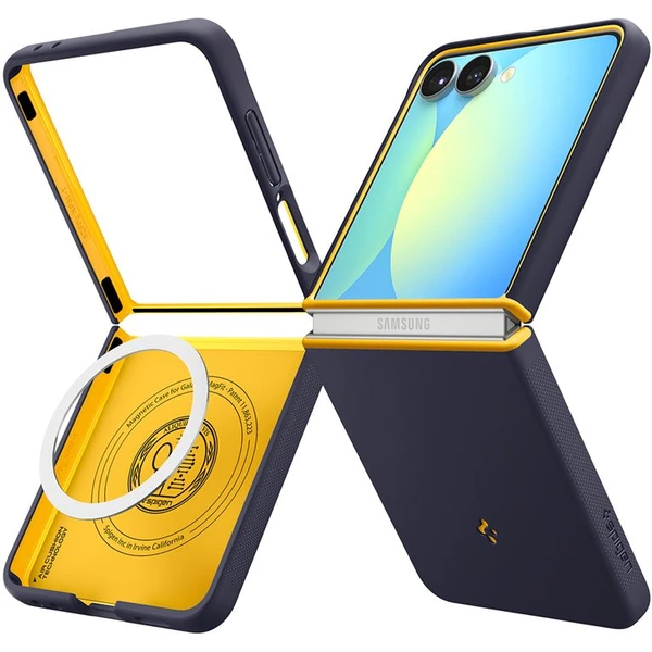 Spigen Nano Pop MagSafe kryt Samsung Galaxy Z Flip7 námorne modrý - Puzdra - Hlavný obrázok