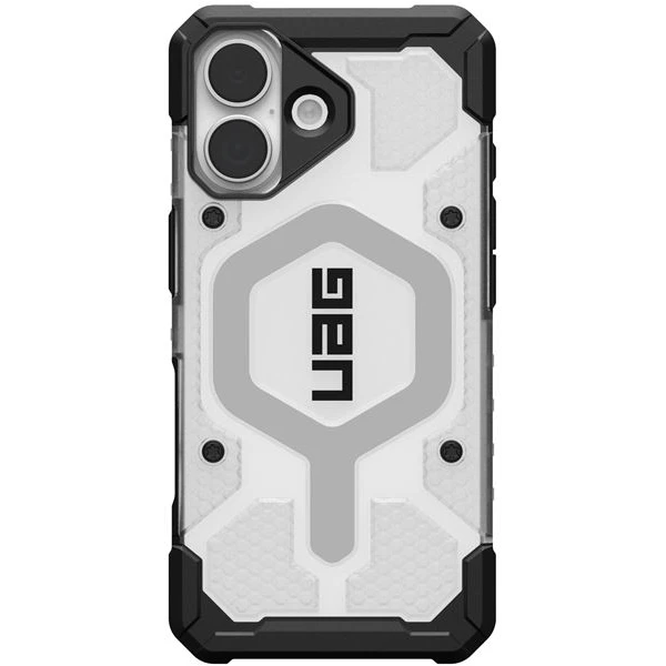 UAG Pathfinder Clear Magsafe kryt iPhone 17 číry/strieborný - Puzdra - Obrázok 3acaf0ca8da440d0ab5670d0bd2c2232