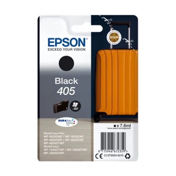 Epson 405 Suitcase DURABrite Ultra čierny - Tonery - Hlavný obrázok