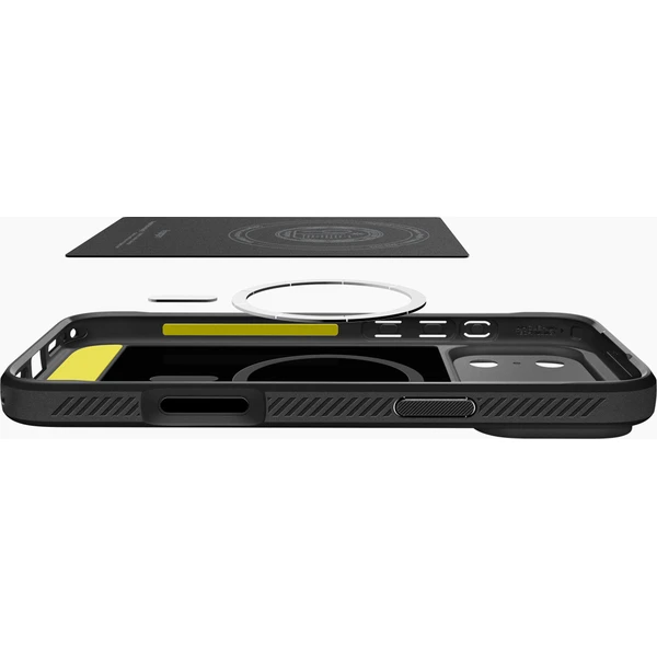 Spigen Rugged Armor MagSafe kryt iPhone 18 Pro Max/17 Pro Max matná čierna - Puzdra - Obrázok 3ae068b6ec80493ea80b057f960251cb