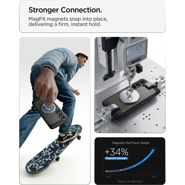 Spigen Tough Armor MagSafe kryt Samsung Galaxy S26 tmavozelený - Puzdra - Obrázok 3b1b8901dfe846eba7bad8b119739672
