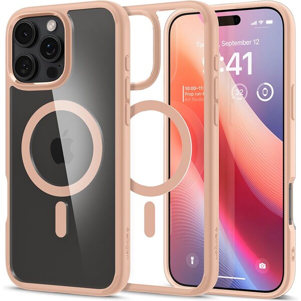 E-shop Spigen Ultra Hybrid MagSafe kryt iPhone 16 Pro Max rose titanium