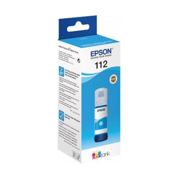Epson 112 EcoTank Pigment azúrový - Tonery - Hlavný obrázok