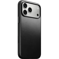 Nomad Modern Leather (Horween) MagSafe kožený kryt iPhone 17 Pro Max/18 Pro Max Black - Puzdra