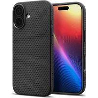 Spigen Liquid Air kryt iPhone 17 matte black - Puzdra