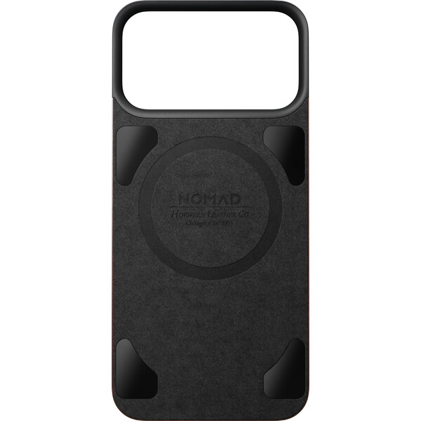 Nomad Magnetic Leather Back (Horween) MagSafe kožený kryt iPhone 17 Pro Max/18 Pro Max Rustikálny - Puzdra - Obrázok 3bb2222632814ddc90000f316082134e