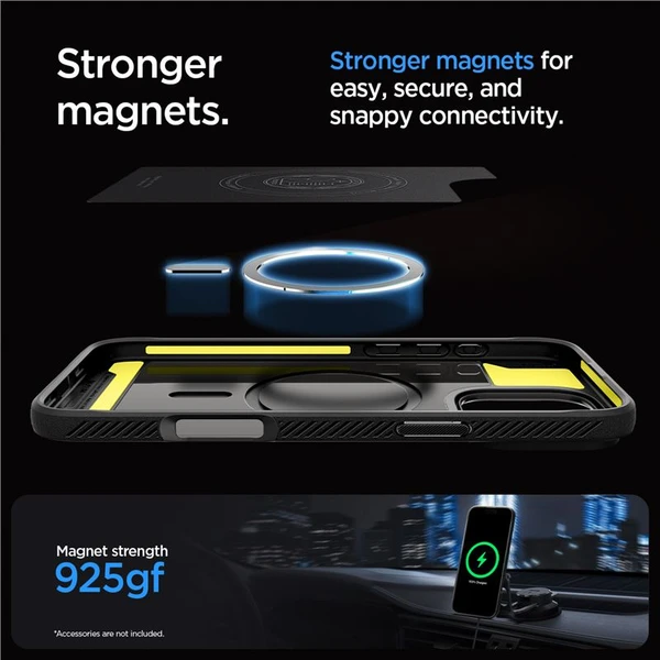 Spigen Rugged Armor MagSafe kryt iPhone 16 Pro matte black - Puzdra - Obrázok 3bbd0d7221ff4b6eb66728b3919a752c