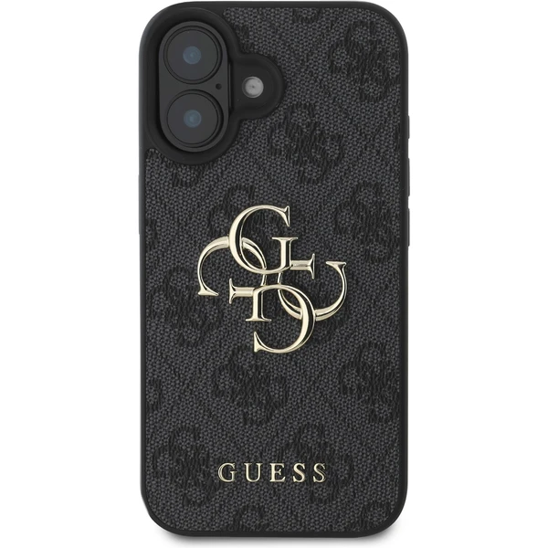 Guess PU 4G Metal Logo kryt pre iPhone 16 sivý - Puzdra - Obrázok 3bc8bdddf9364f18a4bfdf2abdc9f102