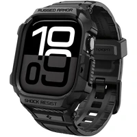 Spigen Rugged Armor Pro 2 puzdro Apple Watch 11 (46mm) matte black - Puzdra