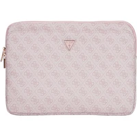 Guess PU 4G Triangle Logo Obal pre Notebook 14" Pink - Puzdra