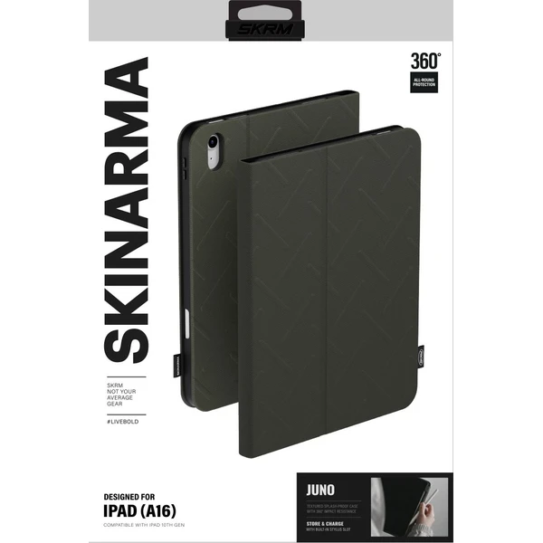 SKINARMA Juno puzdro pre iPad 11" (2025) Olive - Puzdra - Obrázok 3c102f9fb89b4127b0d46b321b090fc6
