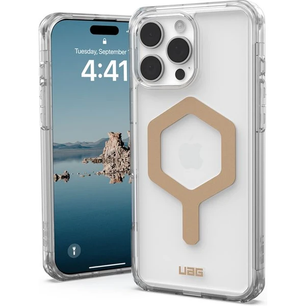 UAG Plyo Magsafe kryt iPhone 16 Pro Max biely/zlatý - Puzdra - Hlavný obrázok