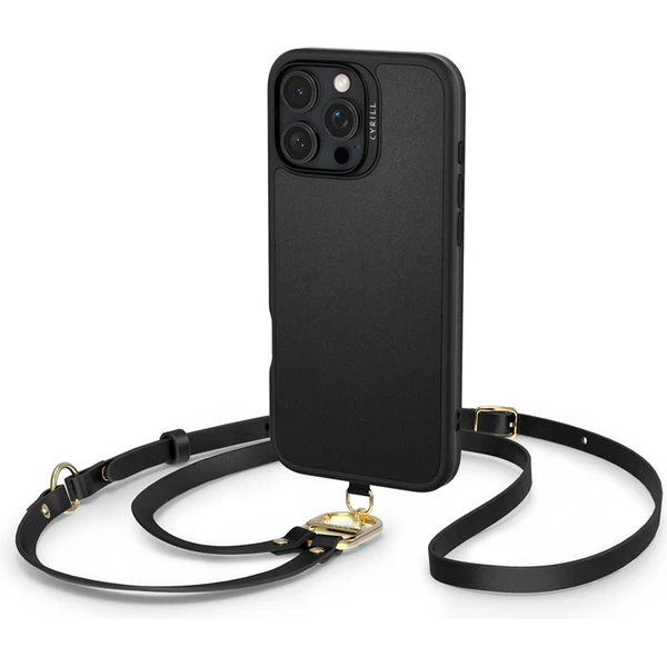 Spigen Cyrill Kajuk Classic Charm MagSafe kryt iPhone 16 Pro black - Puzdra - Obrázok 3c14e5f220e549078898afbf5ac2b843