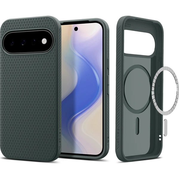 Spigen Liquid Air MagSafe, abyss green - Google Pixel 11 - Puzdra - Hlavný obrázok