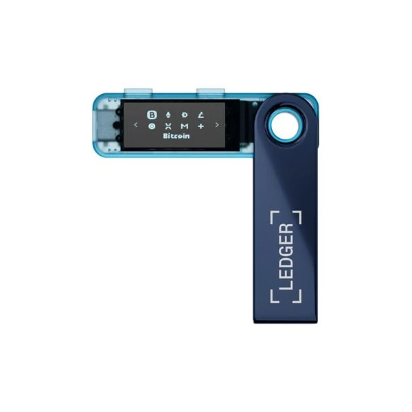 Ledger Nano S Plus krypto peňaženka (Android/MacOS/Windows/Ubuntu) Neptune Blue - Krypto peňaženky - Obrázok 3c50a5bd9de14f489812108aff8f8674