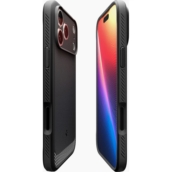 Spigen Rugged Armor MagSafe kryt iPhone 18 Pro/17 Pro matná čierna - Puzdra - Obrázok 3c50e2ed012e4267aa4bfb308a2b1c72