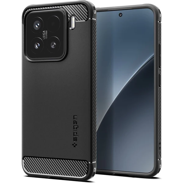 Spigen Rugged Armor kryt Xiaomi 15 matne čierny - Puzdra - Hlavný obrázok