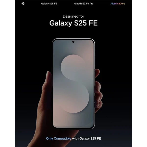 Spigen Glass tR EZ Fit Pro sklo Samsung Galaxy S25 FE číre (2 ks) - Ochranné fólie a sklo - Obrázok 3cb7261ee1d3471a8462e143b3ee66e1