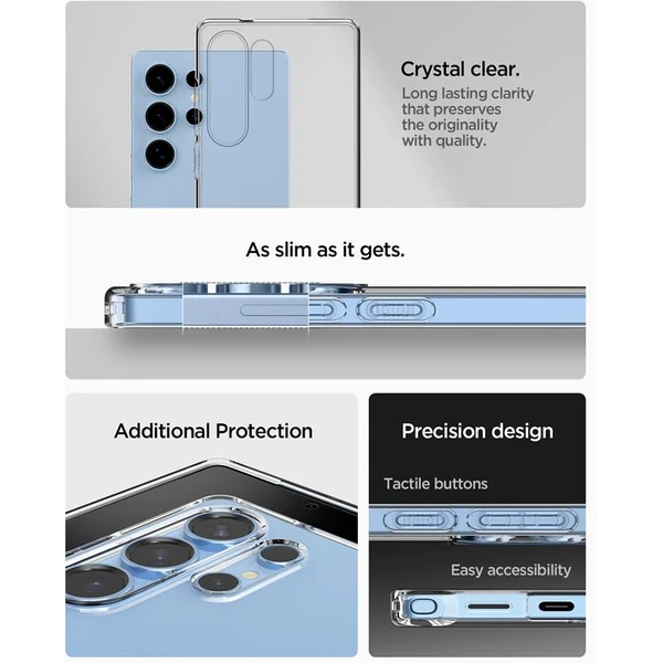 Spigen Liquid Crystal kryt Samsung Galaxy S25 Ultra číry - Puzdra - Obrázok 3cdc994047dc440d8b39663bf77e36da