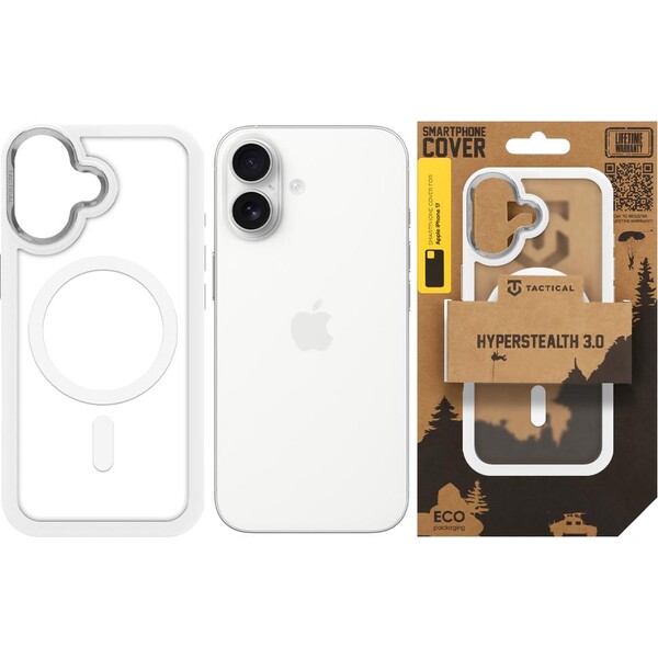 Tactical MagForce Hyperstealth 3.0 Kryt pre Apple iPhone 17 Snow White - Puzdra - Obrázok 3cf9e9f4ab5d4f0f8478a0e6dc1084f4