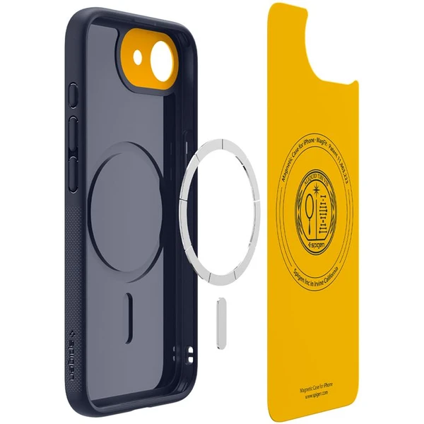 Spigen Nano Pop MagSafe kryt iPhone 17e/16e modrý - Puzdra - Obrázok 3d01749bd19243f79387983285d83238