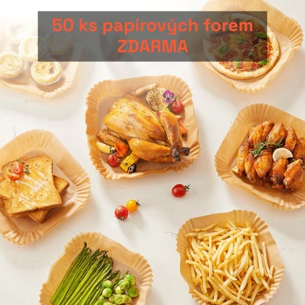 Cosori P651 PREMIUM II Chef edition 6,2l teplovzdušná fritéza čierna - Fritézy - Obrázok 3d0b24ebc37a41b5b786982685acc5a1