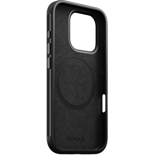 Nomad Modern Leather Case MagSafe kryt iPhone 16 Pro čierny - Puzdra - Obrázok 3d4e63df375f453bb77e1389ad1d8f88