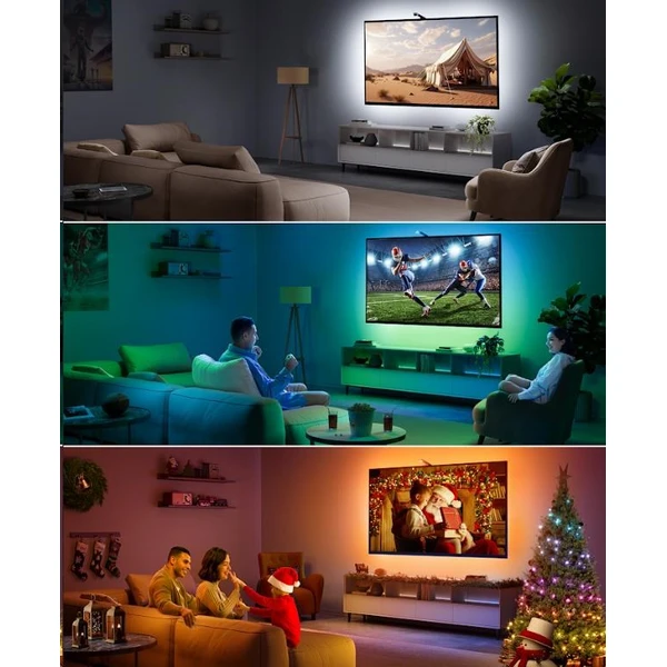 Govee TV Backlight 3 Lite 40-50" Smart LED podsvietenie RGBIC - Inteligentné osvetlenie - Obrázok 3d53a440f73a4653833f408f2145956a