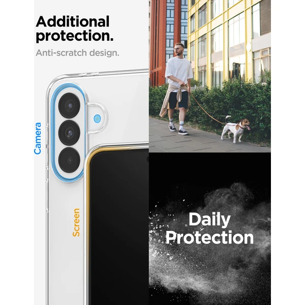 Spigen Liquid Crystal kryt Samsung Galaxy A37 5G krištáľovo priehľadný - Puzdra - Obrázok 3d6f1592b384411581b4a7c3c76d1a9e