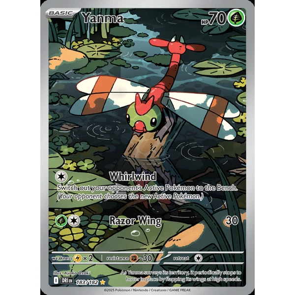 Yanma (DRI 183) - Destined Rivals [Holo] - Kusové karty - Hlavný obrázok
