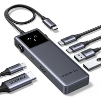 UGREEN Uno 6v1 Multiportový USB-C HUB s HDMI/USB 3.2 A/USB 3.2 C/PD Power Converter sivý - USB huby