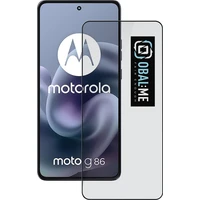 OBAL:ME 5D Tvrdené Sklo pre Motorola G86/G86 Power čierne - Ochranné fólie a sklo