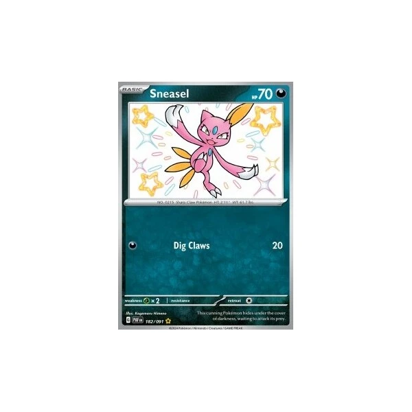 Sneasel (PAF) - Paldean Fates [Holo] - Kusové karty - Hlavný obrázok