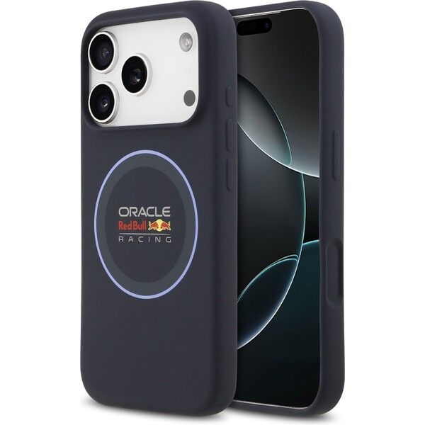 E-shop Oracle Red Bull Racing Silicone Blue Ring MagSafe kryt iPhone 17 Pro modrý