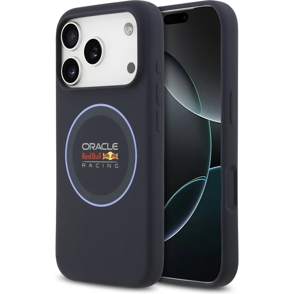 Oracle Red Bull Racing Silicone Blue Ring MagSafe kryt iPhone 17 Pro modrý - Puzdra - Hlavný obrázok
