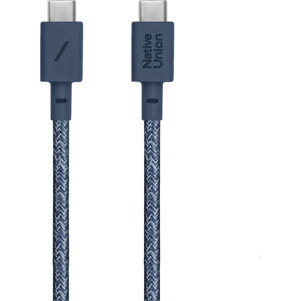 Native Union Belt Cable USB-C/USB-C kábel 1,2m, 60W modrý - Káble a redukcie - Obrázok 3d9ce3927755421a946514b33bea3af2