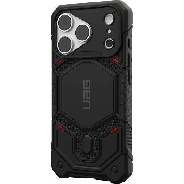 UAG Monarch Pro MagSafe, kevlar black - iPhone 2026 Pro/17 Pro - Puzdra - Obrázok 3db27e0860a04f44821832fed6ad7edc